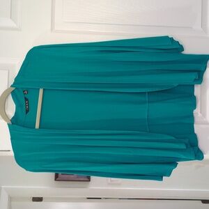 INMAN OPEN FRONT DRAPED 3/4 ANGEL SLEEVE Size XL